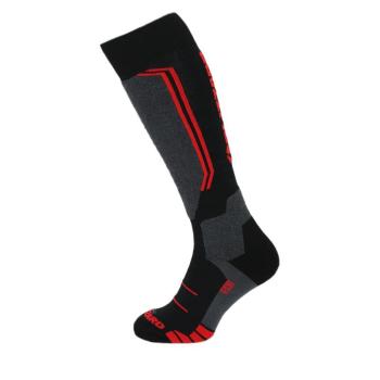 BLIZZARD-Allround wool ski socks,black/anthracite/red Fekete 31/34 kép