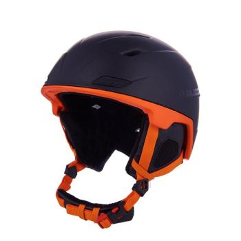 BLIZZARD-Double ski helmet, black matt/neon orange, big logo Fekete 60/63 cm 20/21 kép