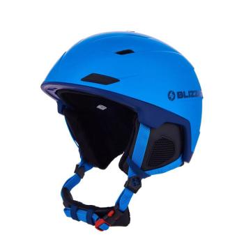 BLIZZARD-Double ski helmet, blue matt/dark blue, big logo Kék 60/63 cm 20/21 kép