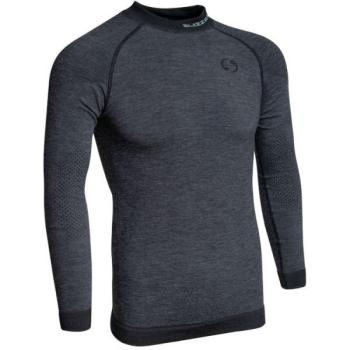 Blizzard MENS LONG SLEEVE WOOL Férfi funkcionális Merino póló, sötétszürke, méret kép