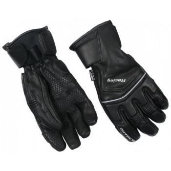 BLIZZARD-Racing Leather ski gloves, black/silver Fekete 10 kép