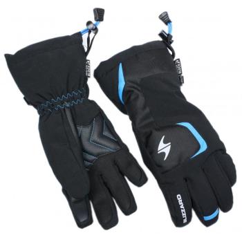 BLIZZARD-Reflex junior ski gloves, black/blue Fekete 4 kép