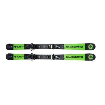 BLIZZARD-RTX POWER black/neon/yellow flat 19/20 + SLR 10, brake 78 Fekete 146 cm kép