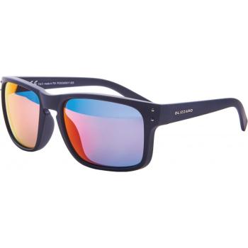 BLIZZARD-Sun glasses PCSC606011, rubber black + gun decor points, 65- Keverd össze kép