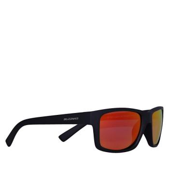 BLIZZARD-Sun glasses POL602-117 rubber black, 67-17-135 Fekete 67-17-135 kép