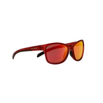 BLIZZARD-Sun glasses POLSF702140, rubber trans. dark red, 65-16-135 Piros 65-16-135 kép