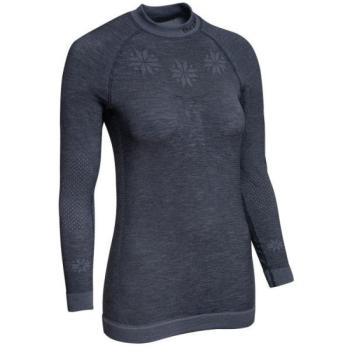 Blizzard VIVA LONG SLEEVE WOOL Női funkcionális Merinó póló, sötétszürke, méret kép