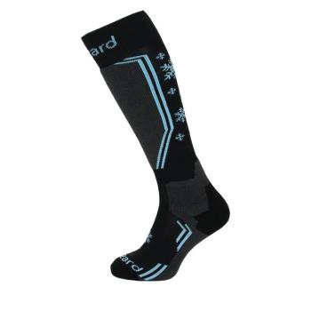 BLIZZARD-Viva Warm ski socks, black/grey/blue Fekete 35/38 kép