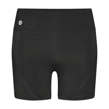 Bodhi Niyama Essentials Női Biker Shortie Leggings rövid biker nadrág jógához és fitneszhez fekete Méret: L kép