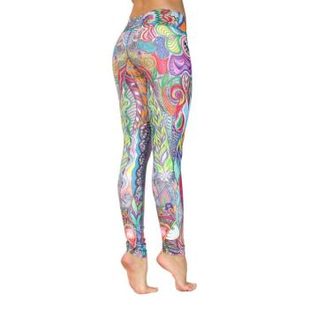 Bodhi Niyama Hakuna Matata Leggings jógához és fitneszhez Méret: XS kép