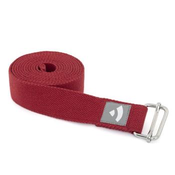 Bodhi Yoga Bodhi Joga heveder ASANA BELT csúszó csattal 250 cm Szín: Piros kép