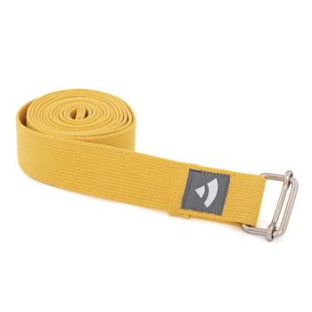 Bodhi Yoga Bodhi Joga heveder ASANA BELT csúszó csattal 250 cm Szín: Sárga kép