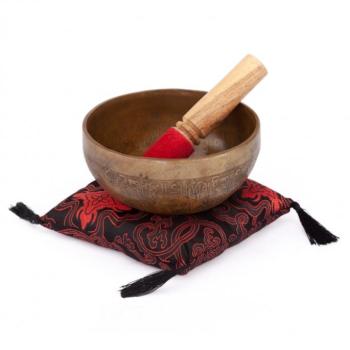 Bodhi Yoga Bodhi kézzel készített gravírozott tibeti hangtál 14 cm kép