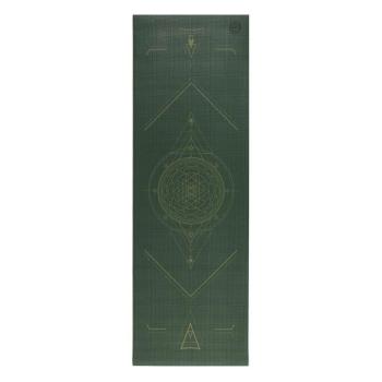 Bodhi Yoga Bodhi Leela Yantra jóga szőnyeg 4mm Szín: Sötétzöld kép