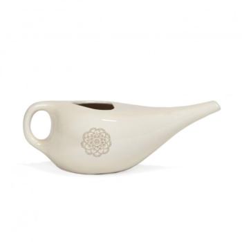 Bodhi Yoga Bodhi Neti Pot Mandala kanna az orr öblítésére 250ml. - orrzuhany Szín: fehér kép