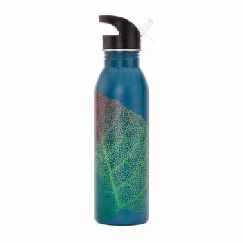 Bodhi Yoga Bodhi palack rozsdamentes acél szívószállal 700 ml Farba: Tmavomodrá kép