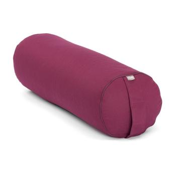 Bodhi Yoga Bolster jógahenger ECO kapok 100% bio pamut 65 x 22 cm Szín: Padlizsán kép