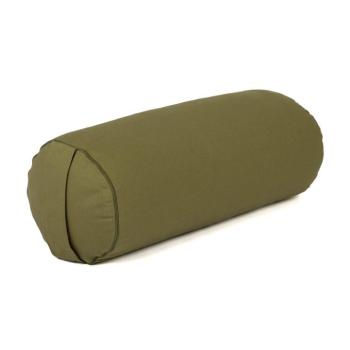 Bodhi Yoga Bolster jógahenger ECO tönköly 100% organikus pamut 65 x 22 cm Szín: Barna kép