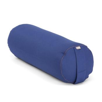 Bodhi Yoga Bolster jógahenger ECO tönköly 100% organikus pamut 65 x 22 cm Szín: Kék kép