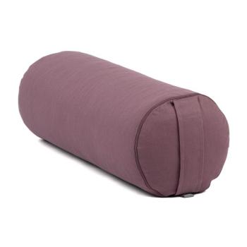 Bodhi Yoga Bolster jógahenger ECO tönköly 100% organikus pamut 65 x 22 cm Szín: lila kép