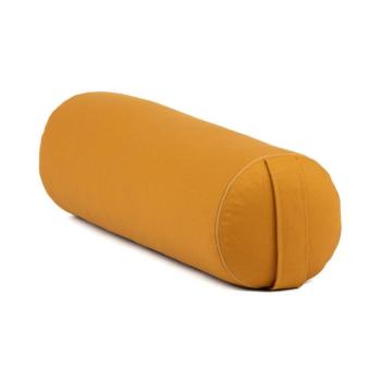 Bodhi Yoga Bolster jógahenger ECO tönköly 100% organikus pamut 65 x 22 cm Szín: Narancssárga kép