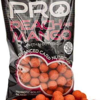 Boilies pro peach -and- mango 20mm 800g kép