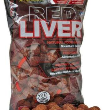 Boilies red liver 20mm 800g kép