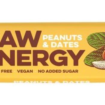 Bombus Raw Energy Peanuts & Dates 50 g kép