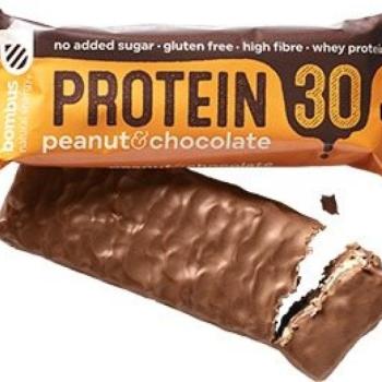 Bombus Raw Protein 30% Peanut & Chocolate 50 g, 20 db kép