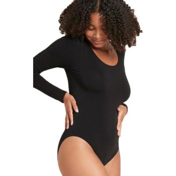 BOODY LONG SLEEVE BODYSUIT Női body, fekete, méret kép