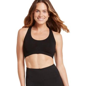 BOODY RACERBACK SPORTS BRA Női sportmelltartó, fekete, méret kép