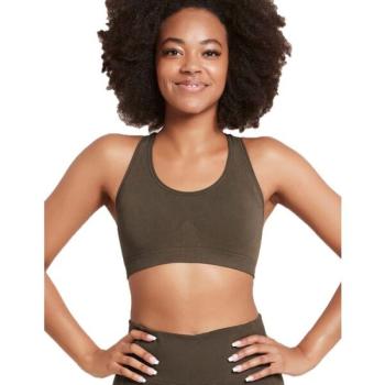 BOODY RACERBACK SPORTS BRA Női sportmelltartó, sötétzöld, méret kép