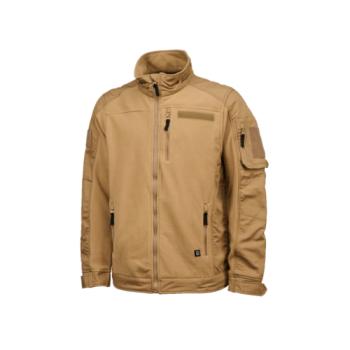 Brandit fleece dzseki Fleecejacket Ripstop camel kép