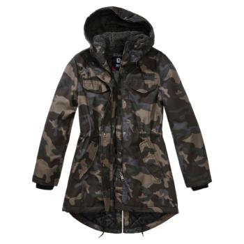 Brandit Marsh lake parka női téli kabát kapucnival, darkcamo kép