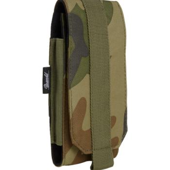 Brandit Molle large mobiltelefon tok, woodland kép