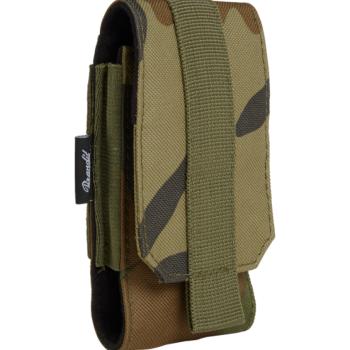 Brandit Molle medium mobiltelefon tok, woodland kép