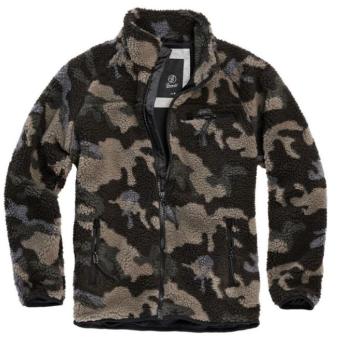 Brandit polár dzseki Teddyfleece, darkcamo kép