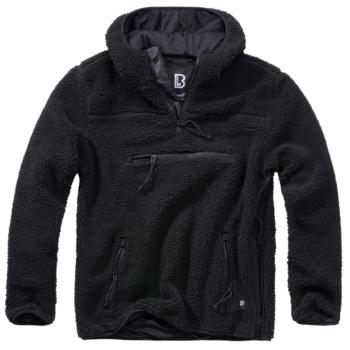 Brandit Teddyfleece Worker Pullover, fekete kép