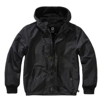 Brandit Windbreaker Frontzip gyerek dzseki, fekete kép