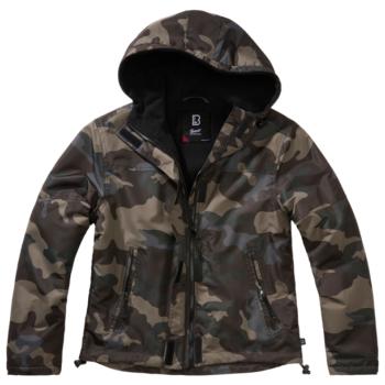 Brandit Windbreaker Frontzip női viharkabát, darkcamo kép