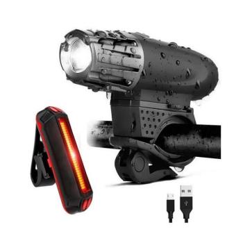 Bringamax Light Set 200USB első + hátsó lámpa bmlampa0044 kép