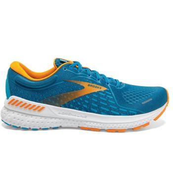 BROOKS-Adrenaline GTS 21 vivid blue/orange Kék 43 kép