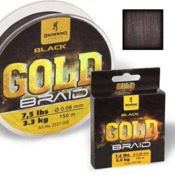 Browning ? 0,08mm black magic® gold fonottzsinór h: 150m 3,3kg /... kép