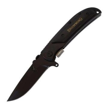 Browning taktikai kés 22 cm, Navy Seals modell - Black Edition pe... kép