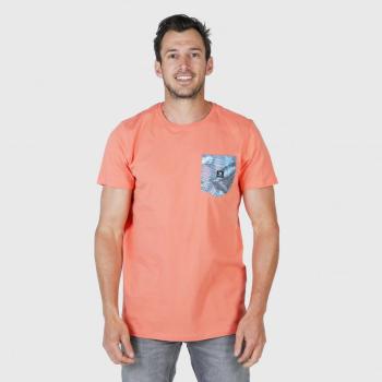 BRUNOTTI-Axle-Pkt-AO Mens T-shirt-0037-Bright Coral Narancssárga L kép