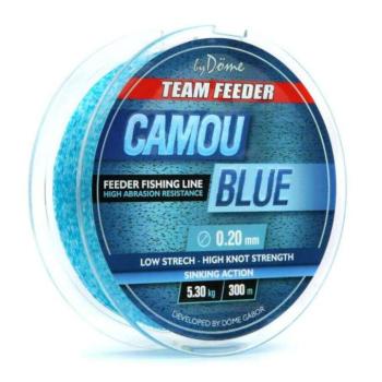 By Döme Team Feeder Camou Blue 300m 0,20mm zsinór kép