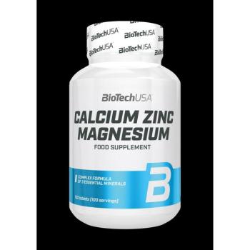 Calcium Zinc Magnesium 100 tabletta Biotechusa kép
