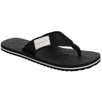 Calvin Klein BEACH SANDAL WOVEN PATCH Férfi flip-flop papucs, fekete, méret kép