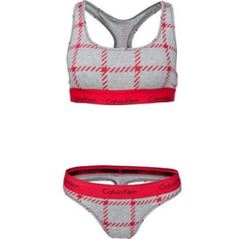 Calvin Klein BRA SET Női alsónemű szett, szürke, méret kép