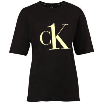 Calvin Klein CK1 COTTON LW NEW-S/S CREW NECK Női póló, fekete, méret kép